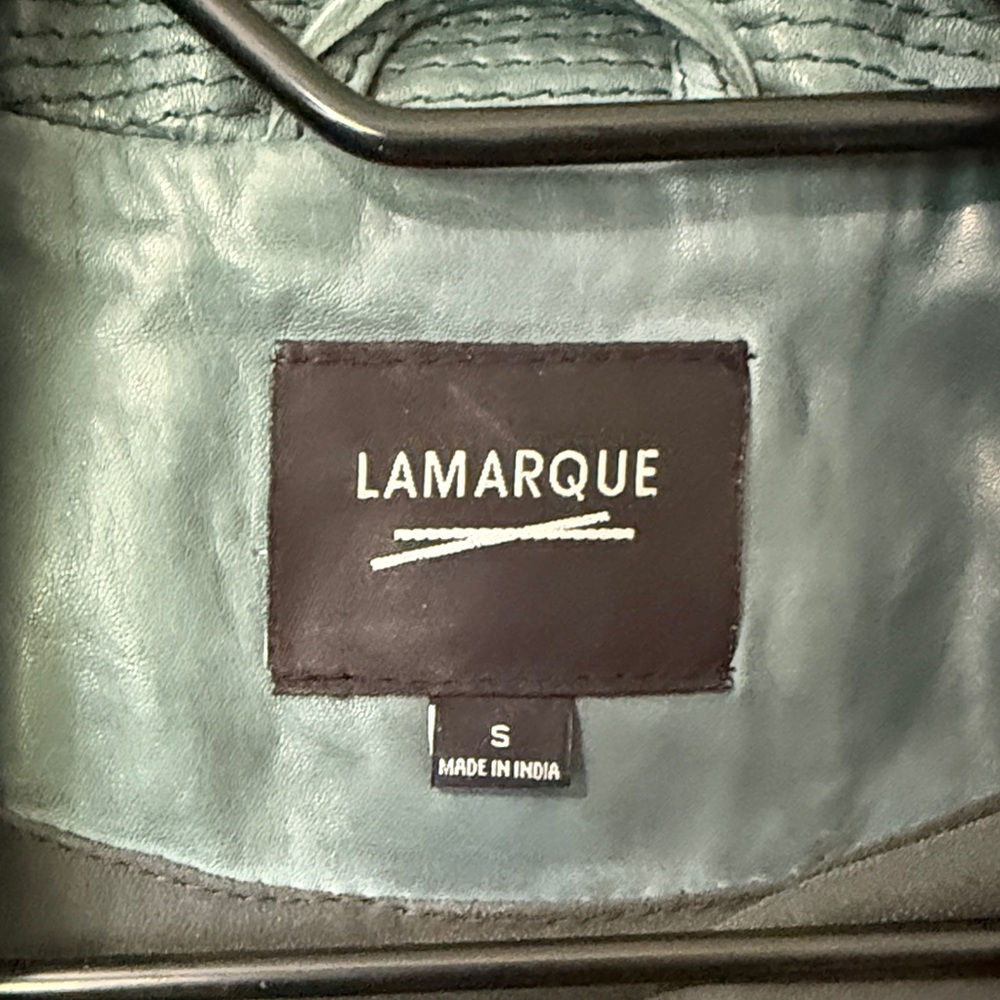 Lamarque Donna Iconic Leather Biker Jacket - Picture 9 of 11